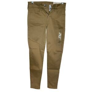 American Eagle skinny jegging khaki size 0 short NEW
